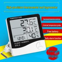 TK Electronic HTC-2 Didelio tikslumo skaitmeninis termohigrometras su zonda patalpų ir akvariumo vandens temperatūros matavimui.