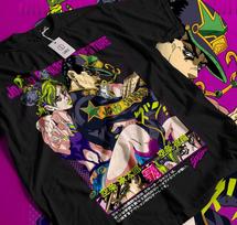 Jolyne Jotaro T-shirt Cujoh Kujo JoJo's Bizarre Adventure Anime JJBA Gift S499 3XL