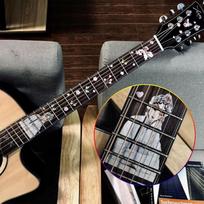 Electric Acoustic Guitar Inlay Sticker Fretboard Markers Decal Guitarra Stickers Chinese style
