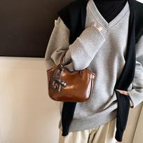 Lunch Box Handbag, Shoulder Bag, Crossbody Bag, Small Tote Bag without pendant ruda