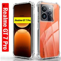 Transparent Funda for Realme GT7 Pro Case Ultra Thin HD Clear Soft Shockproof Cover for Realme GT7 Pro Capa Realme GT 7 Pro gryna