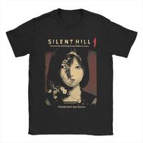 Men Women TShirt Silent Hill F Foxs Mask Horror Game Tsuneki Kotoyuki Vintage Cotton Tee Shirt T Shirts Crew Neck 4XL 5XL 6XL S