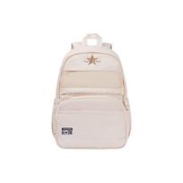 Converse Versatile Large Capacity Polyester Backpack Unisex Backpack Cream CV2433001PS-001 Cream Frost,M