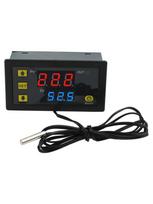 Šildymo ir vėsinimo termostatas W3230 su reguliuojamais temperatūros diapazonais DC 12V