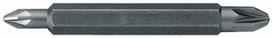 Stanley Double cross-head bit set 1/4" PH1/PH2 60mm 10pcs. 68-784