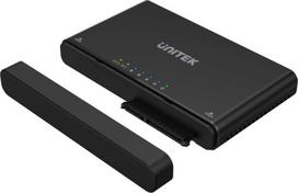Unitek SolidForce+ M.2 NVMe/SATA USB 3.2 Black S1222A
