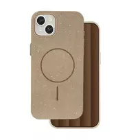 TFO Glitter Thin Mag phone case with MagSafe support for iPhone 13, brown