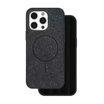 TFO Glitter Thin Mag phone case with MagSafe support for iPhone 14 Pro, black