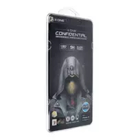 X-One Full Cover Extra Strong Privacy - for iPhone 15 Pro Max (full glue) 9H tempered glass
