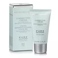 Bruno Vassari Pure Solutions, Bio-sulf, For Regulation of Excessive Sebum, Night, Local Treatment Cream, For Acne, For Face, 50 ml