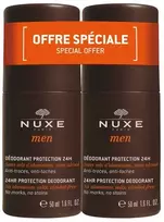 Nuxe Men's Deodorant Roll-on 50 ml + 50 ml