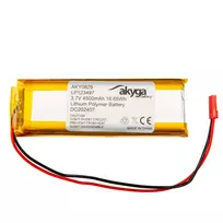 AKYGA Lithium Polymer Battery AKY0829 LP123497 Li-Po 3.7V|4500mAh PCM JST 2.54 2-Pin Connector 150mm