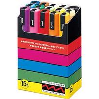 Mitsubishi Pencil Posca set (Bulk purchase) PC-5M 15-color PC-5M.15C [x3]