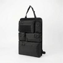 Portable Luggage Organizer Adjustable Shoulder Strap Hanging Rear Seat Bag  Camping Accessories juoda