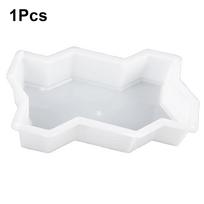 1Pcs Waves Shaped Stepping Stone Paver Plastic Walkway Brick Mold  For Lawn Patio Yard Garden