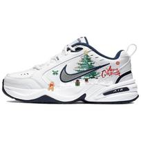 Nike Air Monarch 4 Slip Resistant Abrasion Resistant Low top Chunky Sneakers Unisex White 415445-102(Team56-) 40