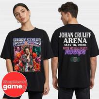 Harry Style Together Tour 5 May 2026 Johan Cruijff Arena Ams White Comfortable Breathable Retro Tour T-shirt S juoda
