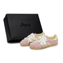 Adidas Originals GAZELLE INDOOR Riedlentės Batai Moteriški Žemi Rožiniai/Balti JS1413(Team80-S-BOX) 36
