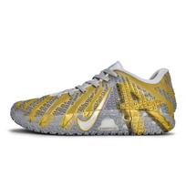 Nike Ja Morant 3 REGO Hot Dog, Gilded Dazzling Silver Low top Basketball Shoes Unisex Gray Gold HF2794-100(Team1189-) 44.5