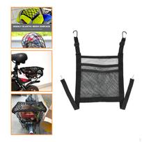 Bicycle Basket Cargo Net, Bungee , Easy Mounting for Kayak, Motorcycle 25x30 cm