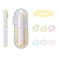 Cute Cartoon To Do List Journal Stamp Self-ink Detachable Seal Pen Portable 6 Patterns Diary Seal Gift School Stationery