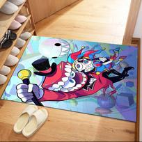 The Amazing Digital Circus Square rugs are a great choice for living rooms, bedrooms, home décor, and as gifts. 40cmx60cm