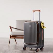 Woodpecker Bodie Side-Opening Zipper Trolley Luggage 20-inch
