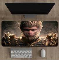 Wukong Myth Black Computer Keyboard Mouse Pad Non Slip Gaming Esports Gift Mat Style A