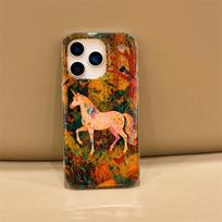 Unicorn Double-Layer Anti-Drop Case for iPhone 14/13/15/16/17 PROMAX iPhone 14