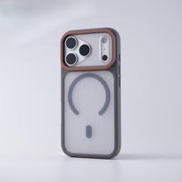 iPhone 13 Pro Max Matte Magnetic Case - Shadow Window, Drop-proof, Skin-feel Hard Shell iPhone 17 Pro Max