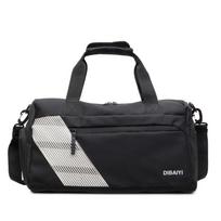 Travel Gym Bags Dry Wet Separation Shoulder Bag Yoga Fitness Travel Backpack Bags Men Women Waterproof Luggage Sports Handbag juoda