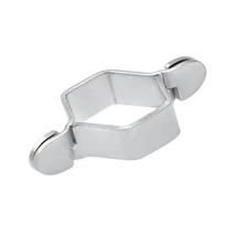 1/5Pcs Durable Stainless Steel Hexagon Nut Wrench Detachable Reusable Hex Wrench 4-point Pipe Hose Wrench Pipe Water Heater