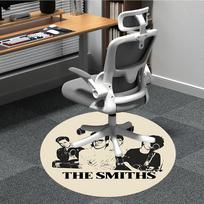 1pc The Smiths Music Band Office Round Area Rug, Under Office Chairs Bedroom Living Room Home Decor, Available in Various Sizes 80cm by 80cm