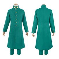 JOJO's Bizarre Adventure Kakyoin Noriaki Green Battle Cosplay Costume M