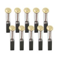 10 Pieces Carbon Brushes 20x6x6mm for Motor Replacement in Drills Saws Blowertools and Other For Electric Devices China Mainland