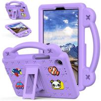 Lenovo Tab One 8.7 (2025) Cartoon Protective Case Tab M8 8506 (3rd Gen) šviesiai violetinė spalva