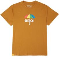 Enjoi Skateboards Marškinėlis Skėtis 2.0 Mocha Joe L brown