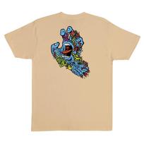 Santa Cruz Skateboards Shirt Roskopp Screaming Five Vegas Gold XL