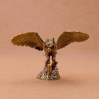 Eagle Figurine Brass Free Stand Statue Feng Shui Animal for Office Home