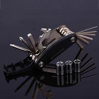 Biking Bike Multi Fixing Tools Carbon Steel Portable Compact Multifunctional Mountain Cycling