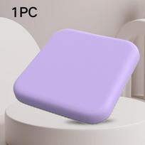 1pc Memory Foam Car Cushion, Universal Seat Pad for Office Chair Wheelchair, Comfortable Armchair Cushion for Desk Chairs Home 40x40cm violetinė