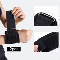 2Pcs Weight Lifting Straps, Wrist Wraps Palm Protectors for Powerlifting Workout