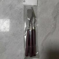 Student Art Acrylic Gouache Paint Stainless Steel Palette & Painting Knife Set