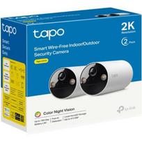 TP-Link Lot de 2 caméras de sécurité Tapo C410 2K 3 MP avec vision nocturne angle de 110