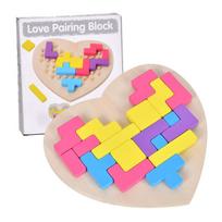 Toys Educational Creative 3D Desktop Puzzle Game Fun Logic Tangram Geometry Shape Building Blocks Board Game Brain Teasers Kids