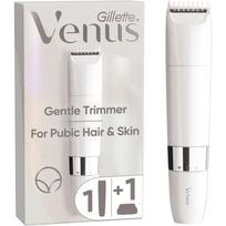 Gillette Venus Bikini žoliapjovė plaukams ir odai bikinio zonoje, Vandeniui atsparus elektrinis skustuvas jautriai odai, Nešiojama belaidė žoliapjovė