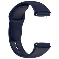 Silikoninis dirželis „Redmi Watch 3 Active“ išmaniajam laikrodžiui, keičiamas sportinis apyrankės dirželis „Redmi Watch 3 Active“ dirželiui tamsiai mėlyna spalva