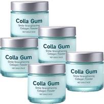 Collagen + Hydroxyapatite Toothpaste Care Powder Smile Strengthening Oral Care | Protects Gum Health, Repairs Enamel, Reduces Sensitivity, Natural Te 1