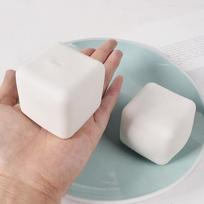 Simulation Tofu Squeeze Taba Soft Toy, Safe and Healthy, Food-Grade Silicone Material, Squeeze Toy, Soft and Soothing, Slow Toy