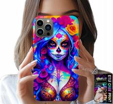 Etui Do Iphone 11 Pro Max - Meksykańska, Kolorowa Królowa Śmierci